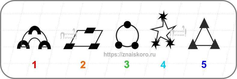 Сравнительное задание на развитие внимания для детей