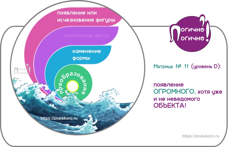 Мощная гимнастика мозга – в логических преобразованиях фигур. 