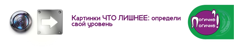 Картинки ЧТО ЛИШНЕЕ: